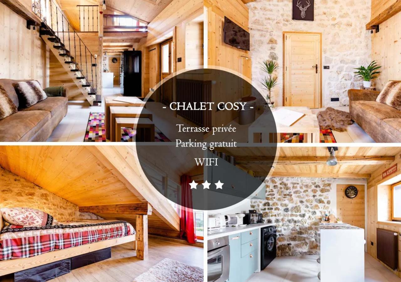 Chalet Annecy 200M Lac, Plage & Montagnes מראה חיצוני תמונה