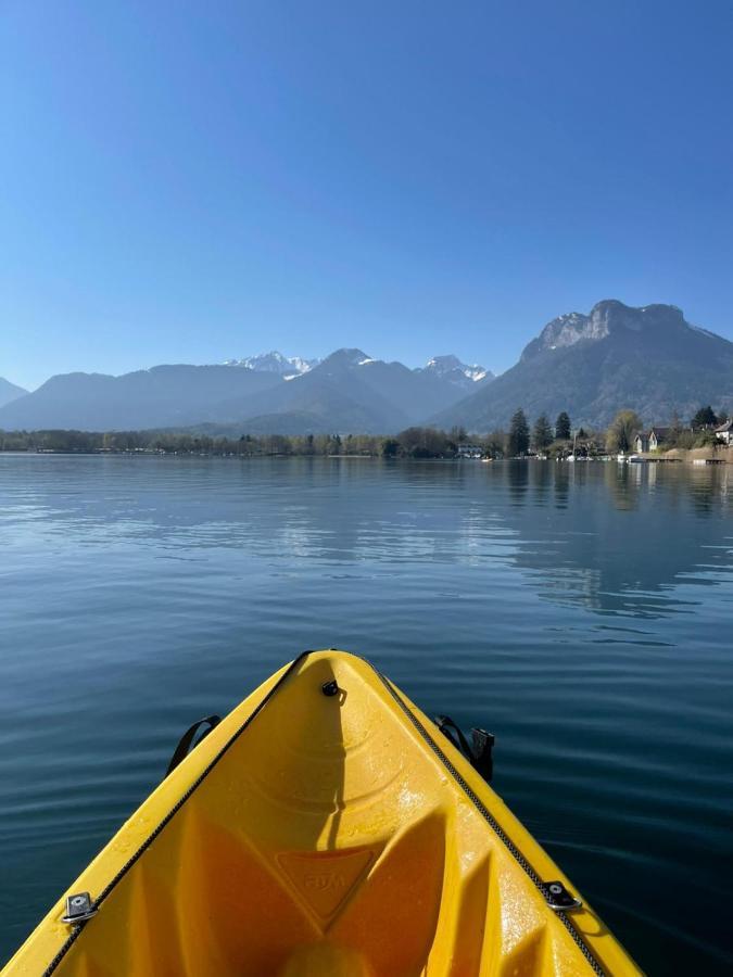 Chalet Annecy 200M Lac, Plage & Montagnes מראה חיצוני תמונה